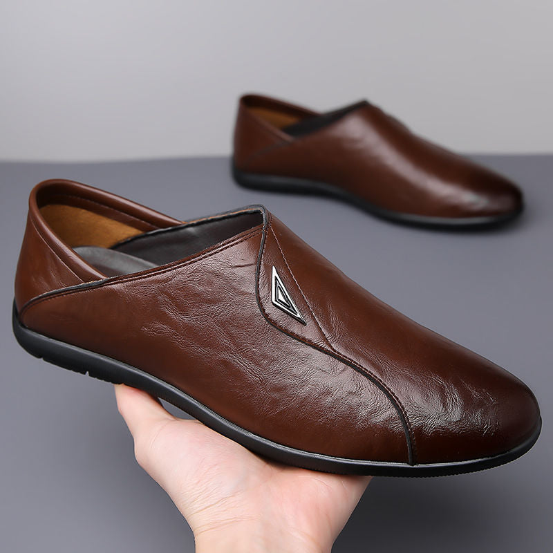 Men's Charming Unique Soft Bottom Trendy Leather Shoes