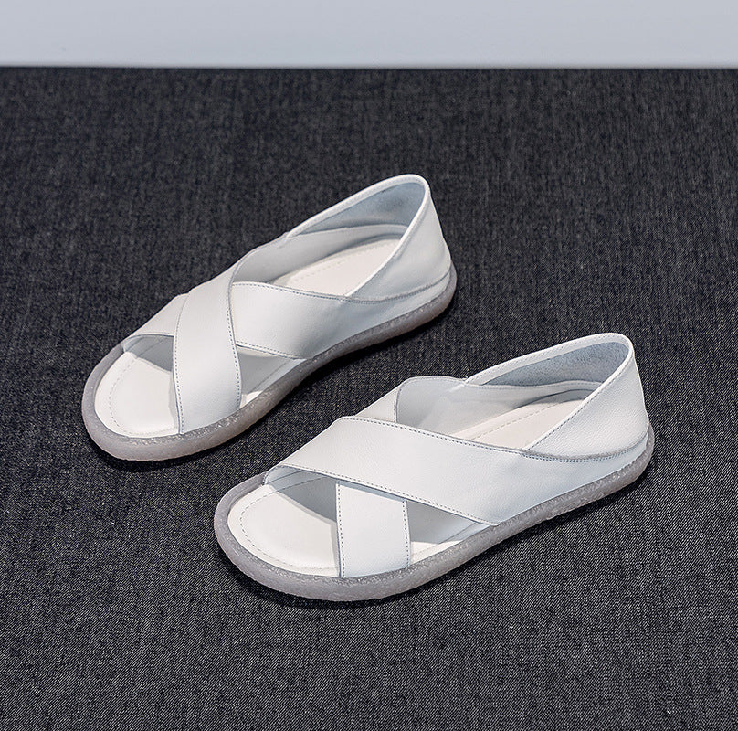 Women's Real Outdoor Flat For Pregnant Sandals