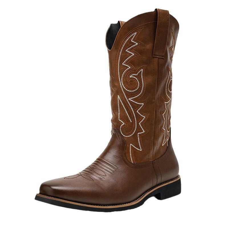 Men's Four National Fashion Flower Martin Plus Boots