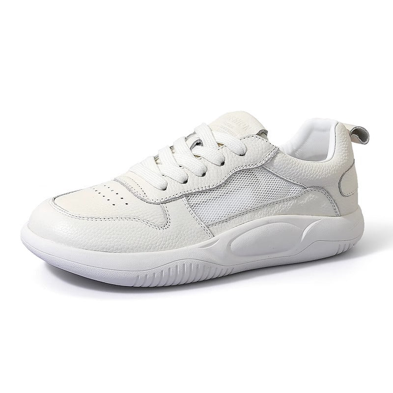 Women's White Breathable Summer Thin Pumps Flat Women's Casual Shoes