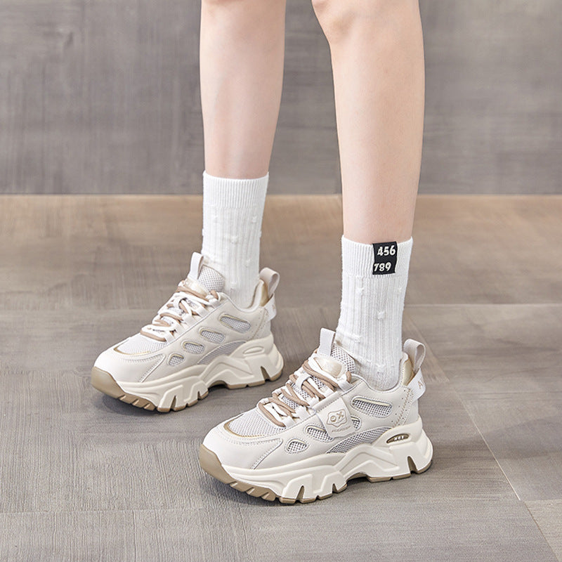 Women's Pretty Comfortable Authentic Clunky Thick-soled Women's Shoes