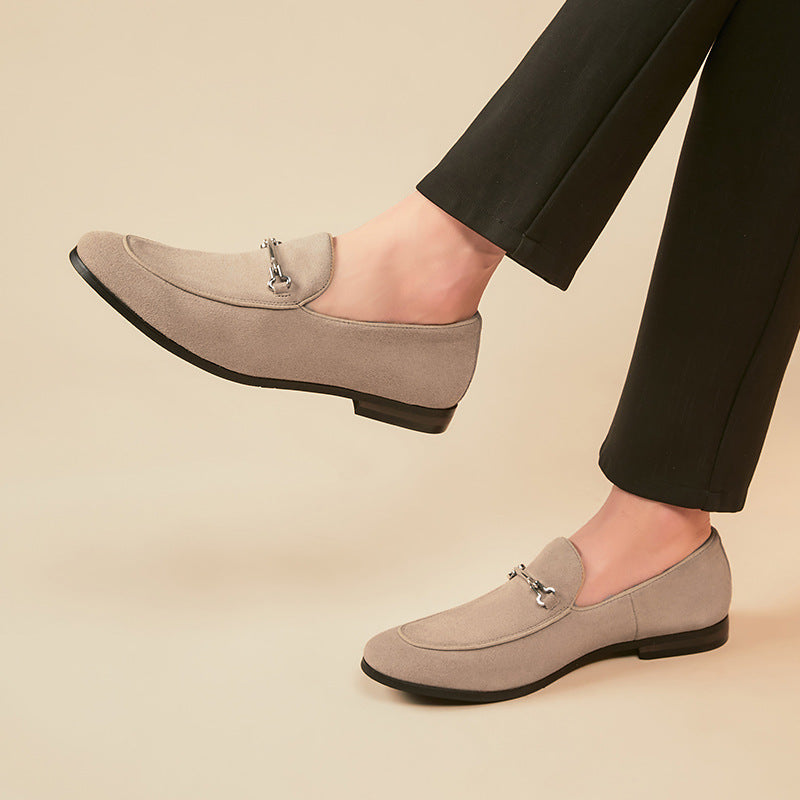 British Style Summer Slip-on Business Genuine Loafers