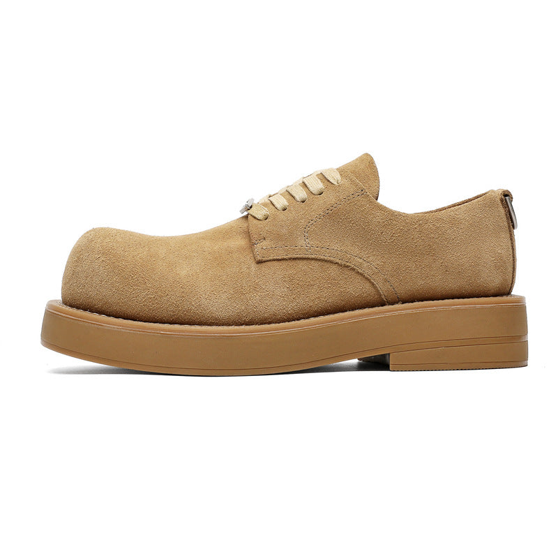 Men's Autumn Platform Height Increasing Big Head Men's Shoes