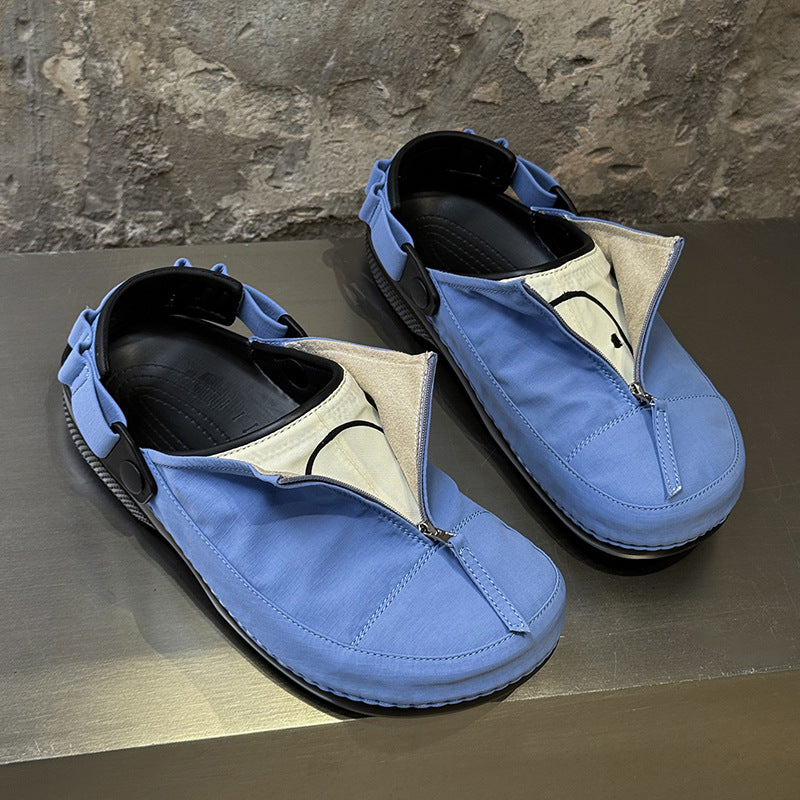 Women's & Men's Closed Toe Half Outdoor Trend Commuter Platform Sandals