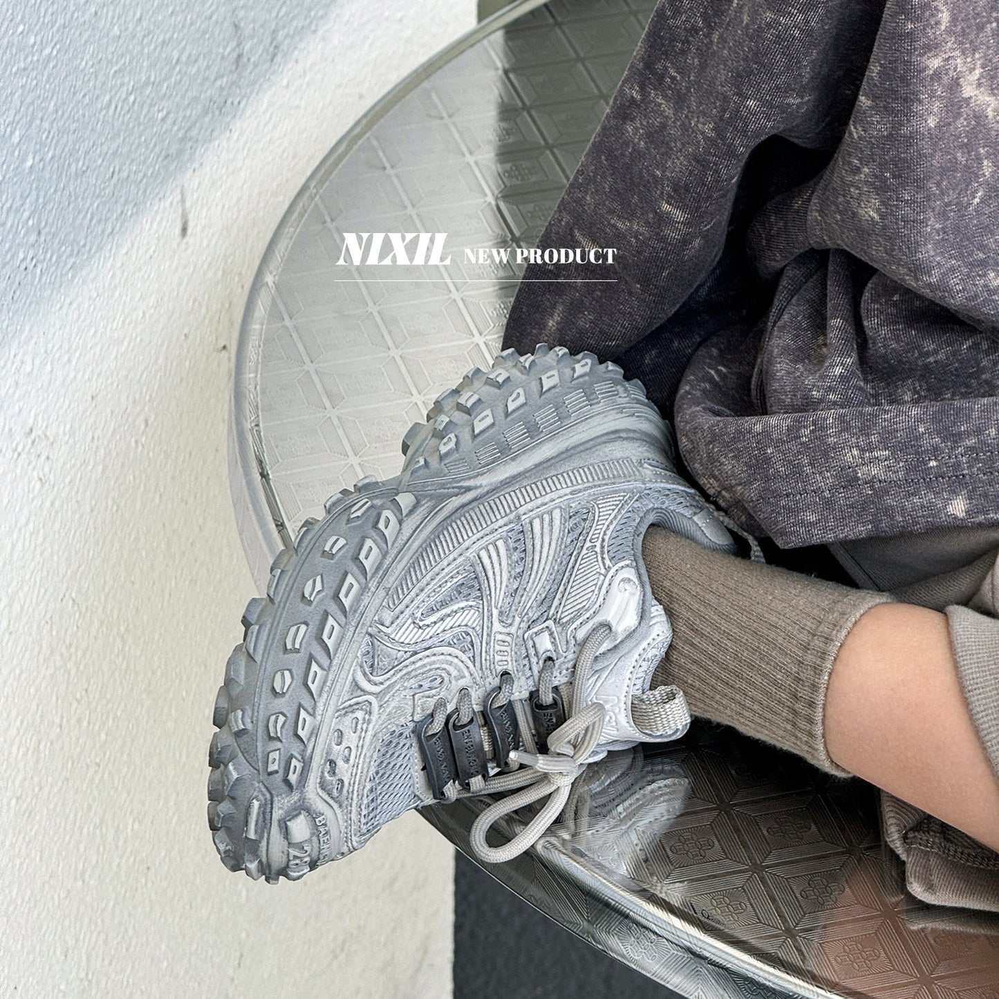 Children's Fashion Trend Durian Resin Sole Dad Kid's Sneakers