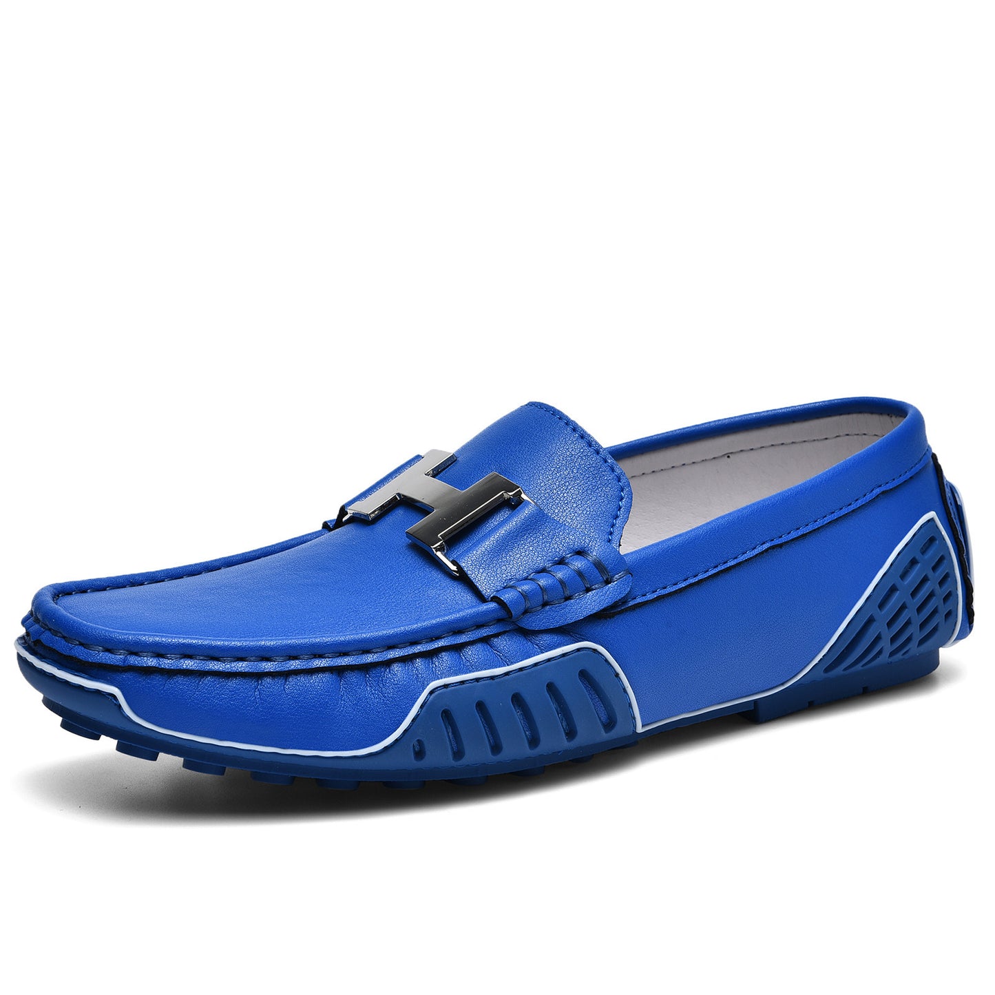 Men's Streaming Genuine Doug Breathable British One Pedal Driving Casual Shoes