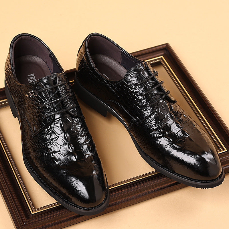 Men's First Layer Pure Cattlehide Inner Genuine Cowhide Soft Men's Casual Leather Shoes