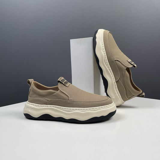 Men's Ice Silk Breathable Sports Summer Tide Soft Bottom Canvas Shoes