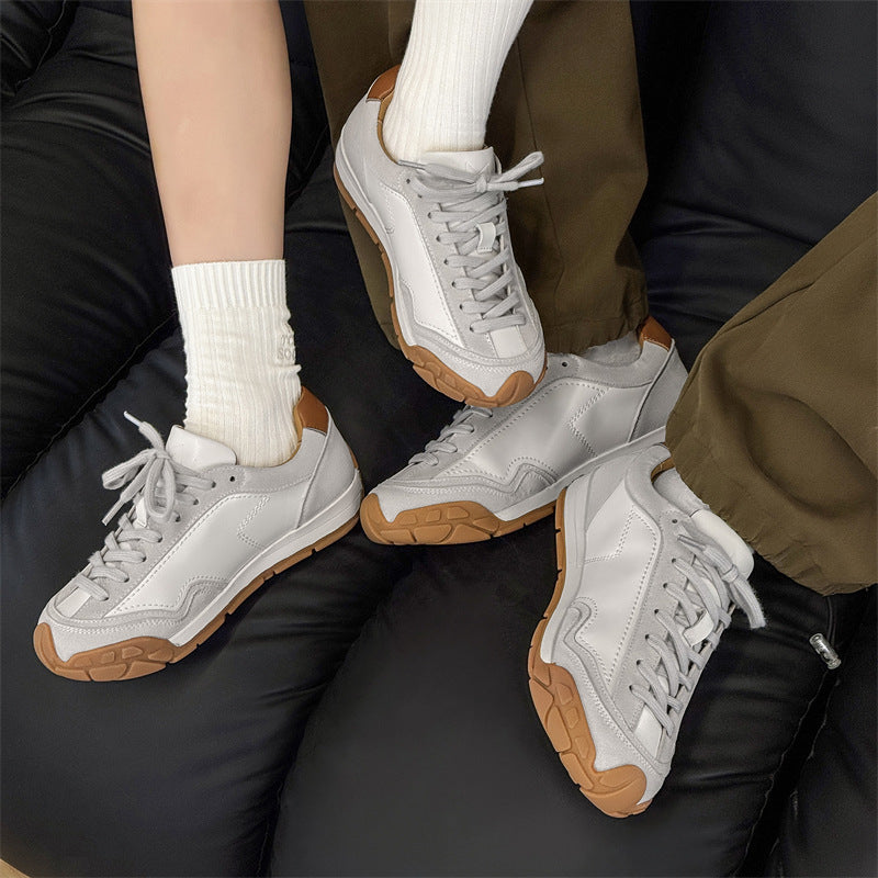Women's Spring Korean Comfortable Breathable Flat German Sneakers