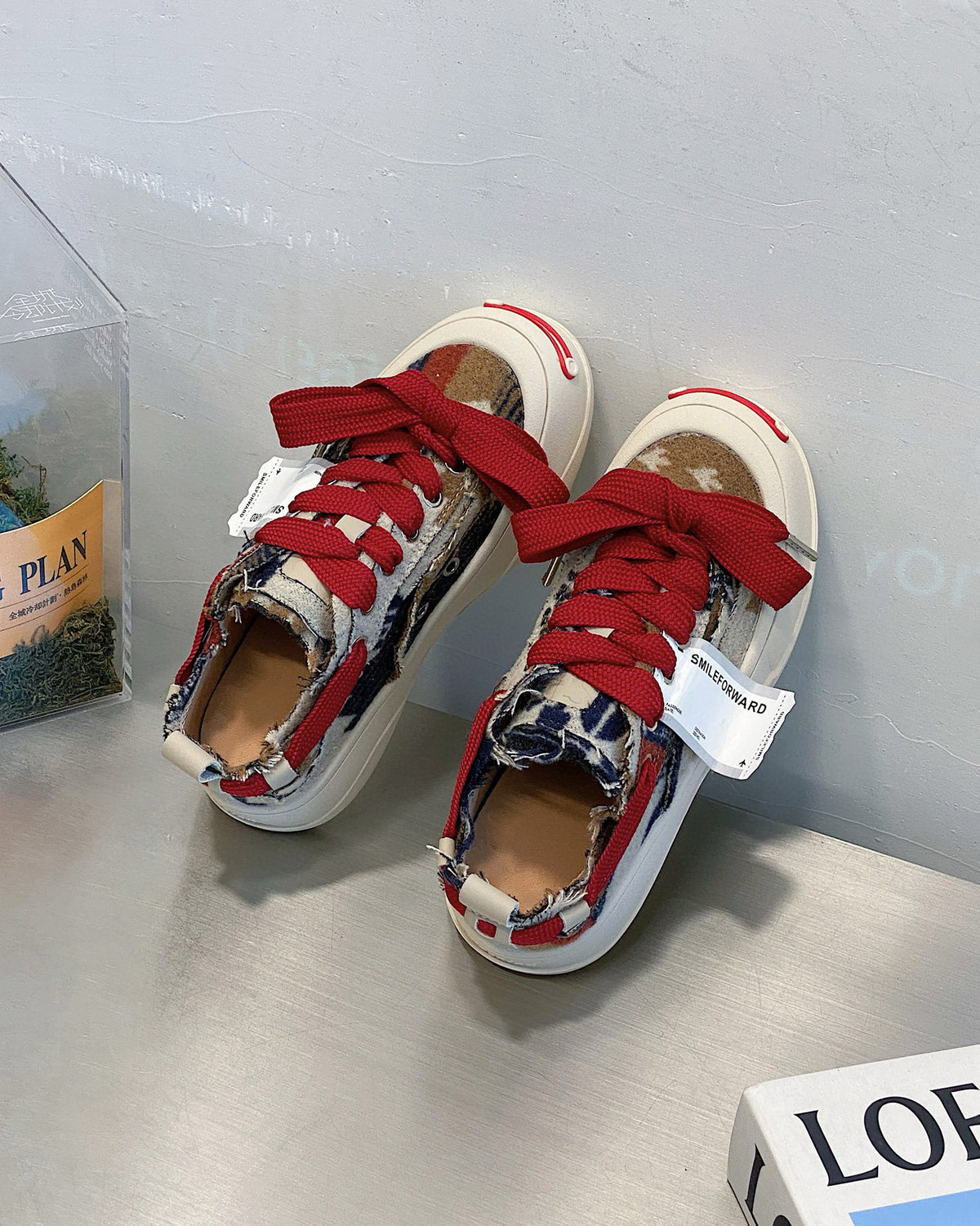Jack Purcell Platform White Board Tan Women's Casual Shoes