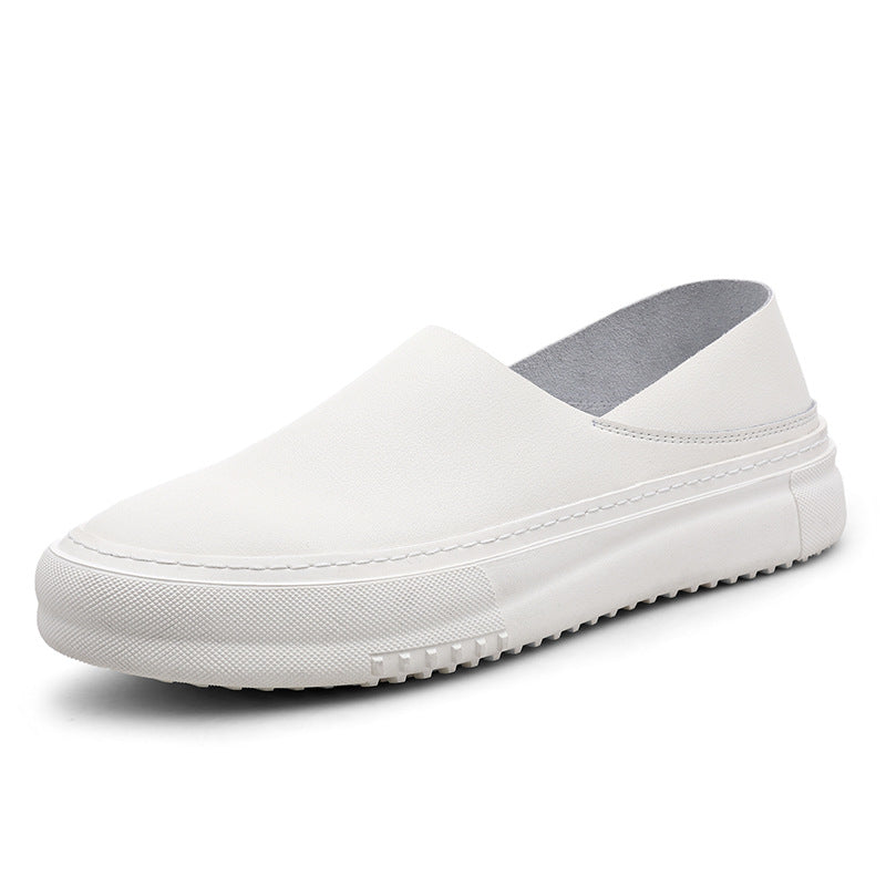Men's Spring Sleeve Authentic Slip-on Soft Genuine Loafers