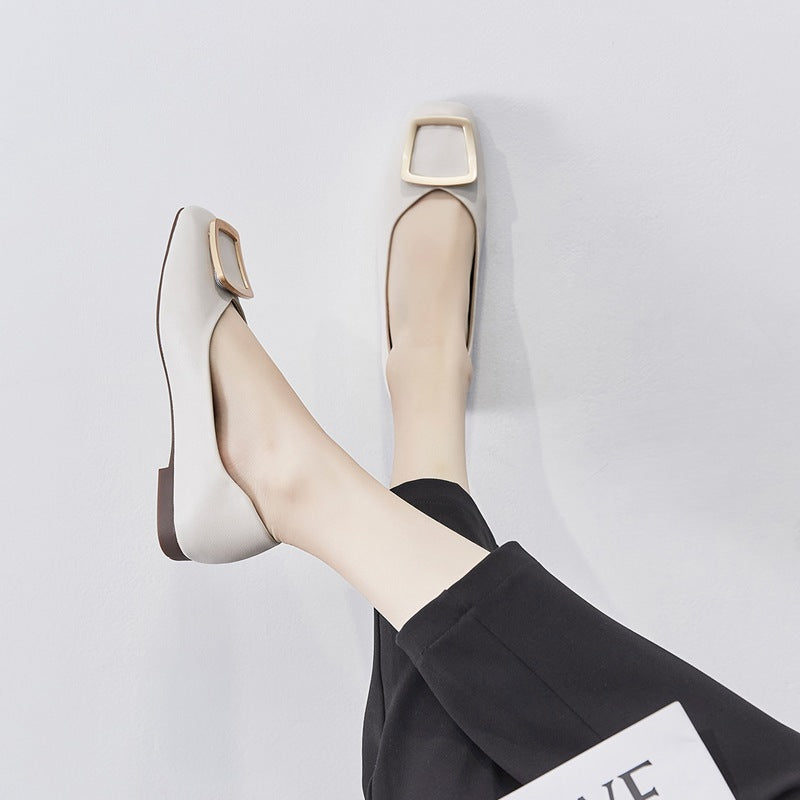 Women's Pumps Spring Slip-on Lofter Female Soft Women's Casual Shoes
