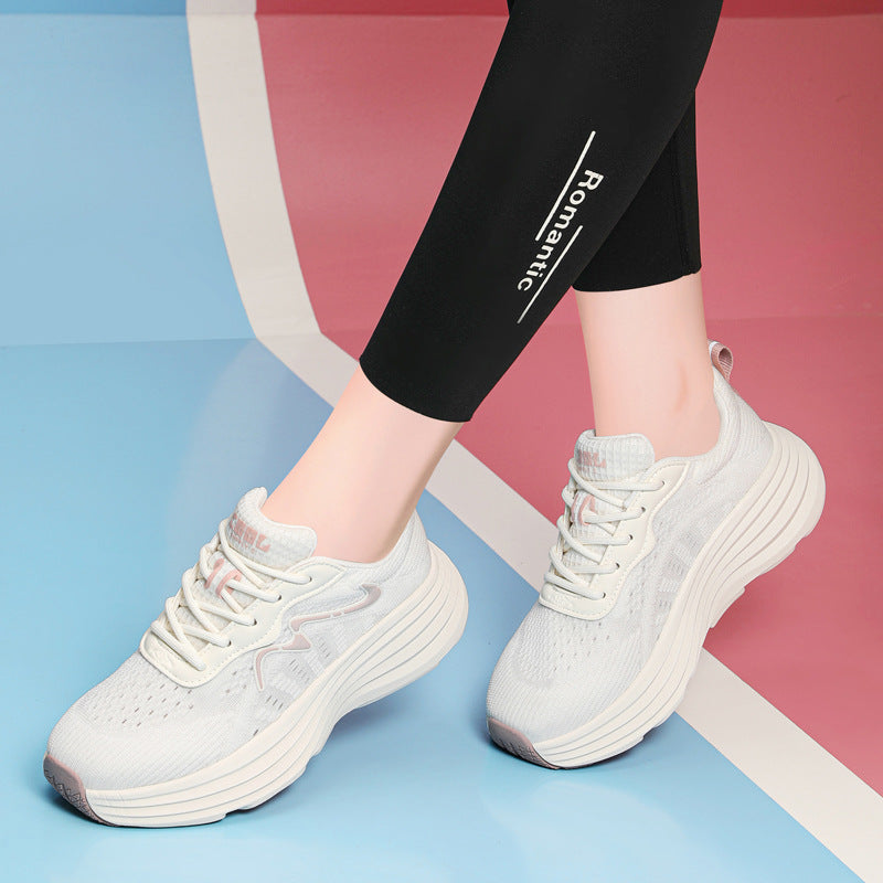 Women's Summer Breathable Mesh Soft Bottom Couple Sneakers