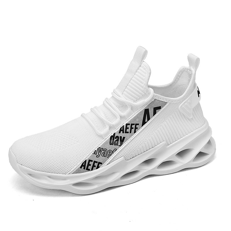 Men's Summer Lightweight Running Cloth Flying Woven Sneakers