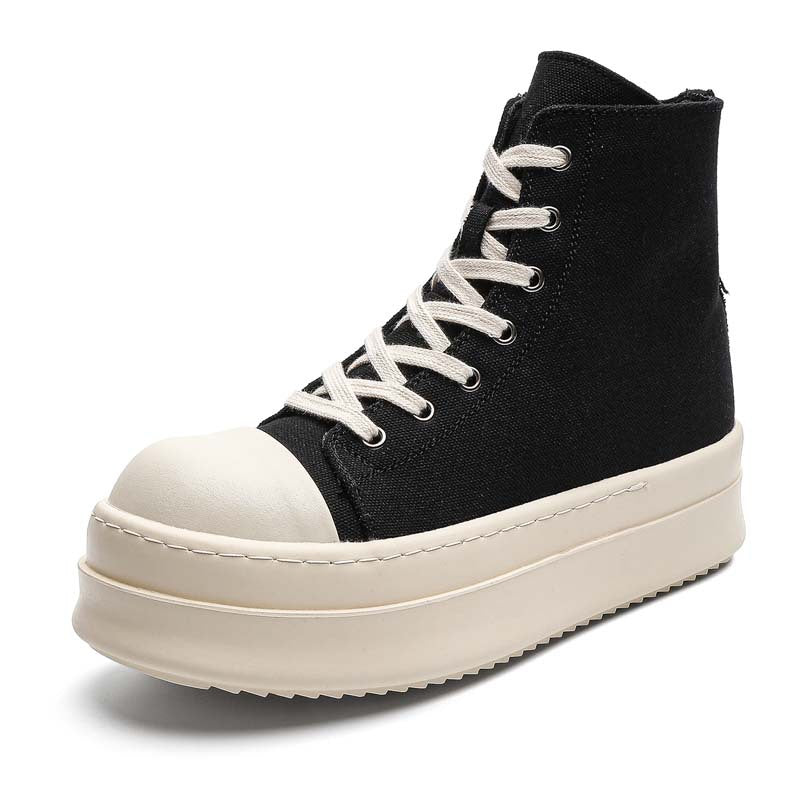 Thick-soled Trendy Height Increasing Couple Style Men's Board Shoes