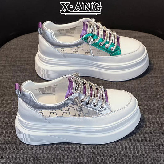 Women's & Men's Small Height Increasing Insole Summer Mesh Casual Shoes