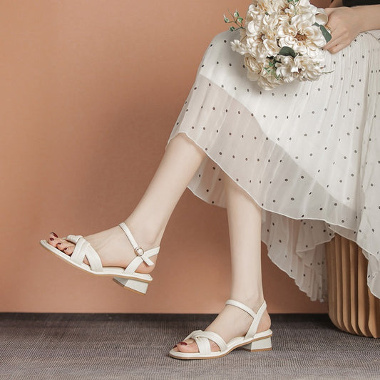 Women's Toe Classic Style Elegant Retro Single Commuter Heels