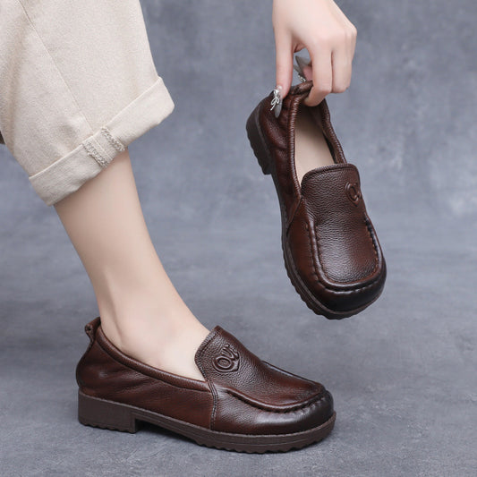 Women's Pumps British Style Handmade Soft Bottom Loafers