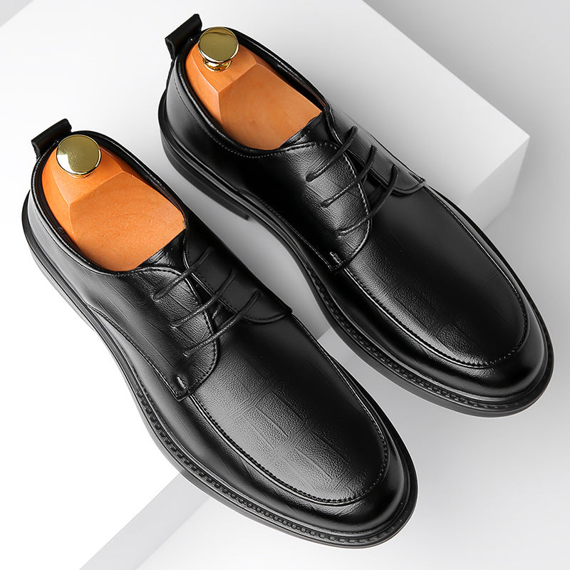 Men's Stylish Graceful Business Formal Wedding Leather Shoes