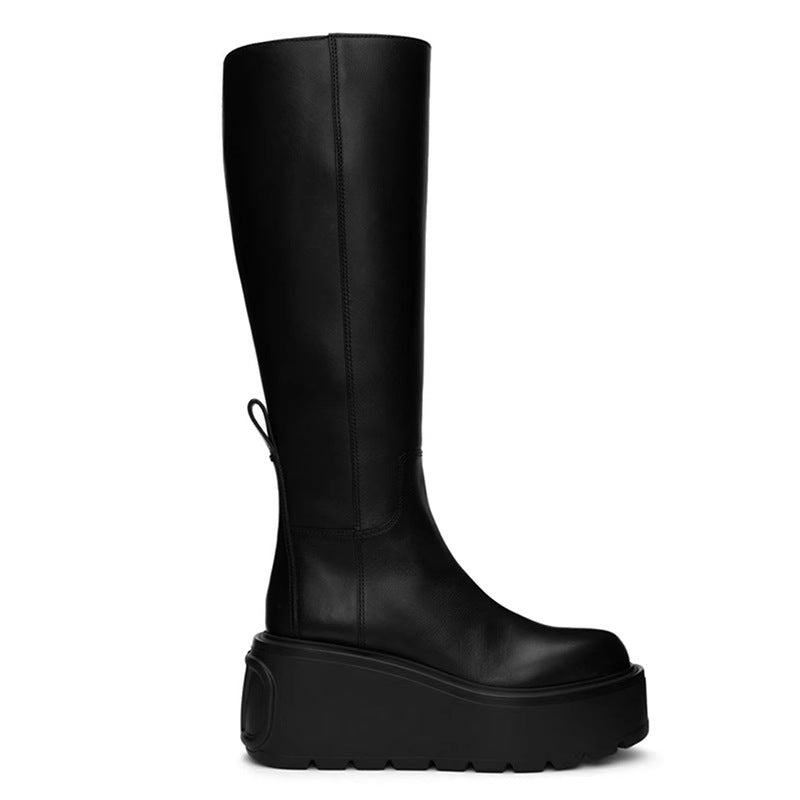 Super Thick Sole Platform High Leg Boots