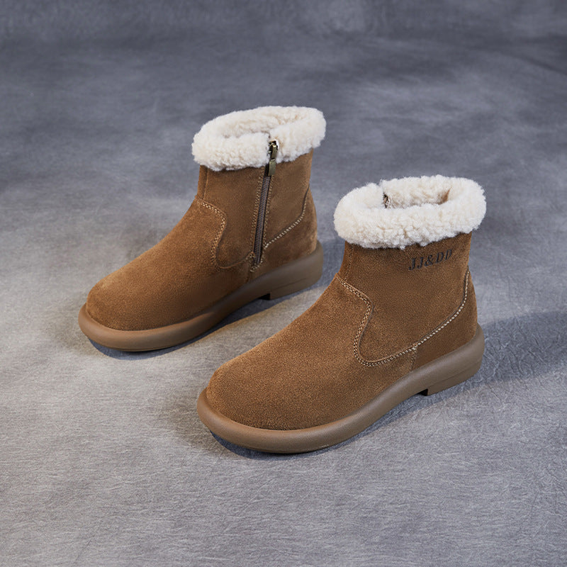Women's Genuine Cotton Plus Veet Thick Northeast Snow Boots