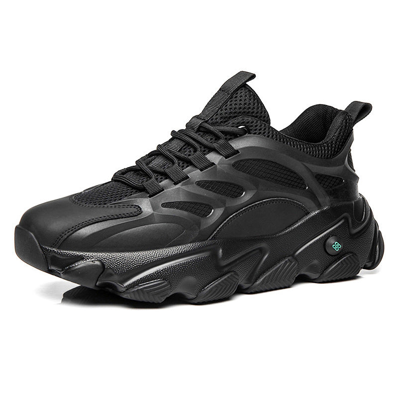 Men's Mesh Fashion Platform Height Increasing Insole Sneakers
