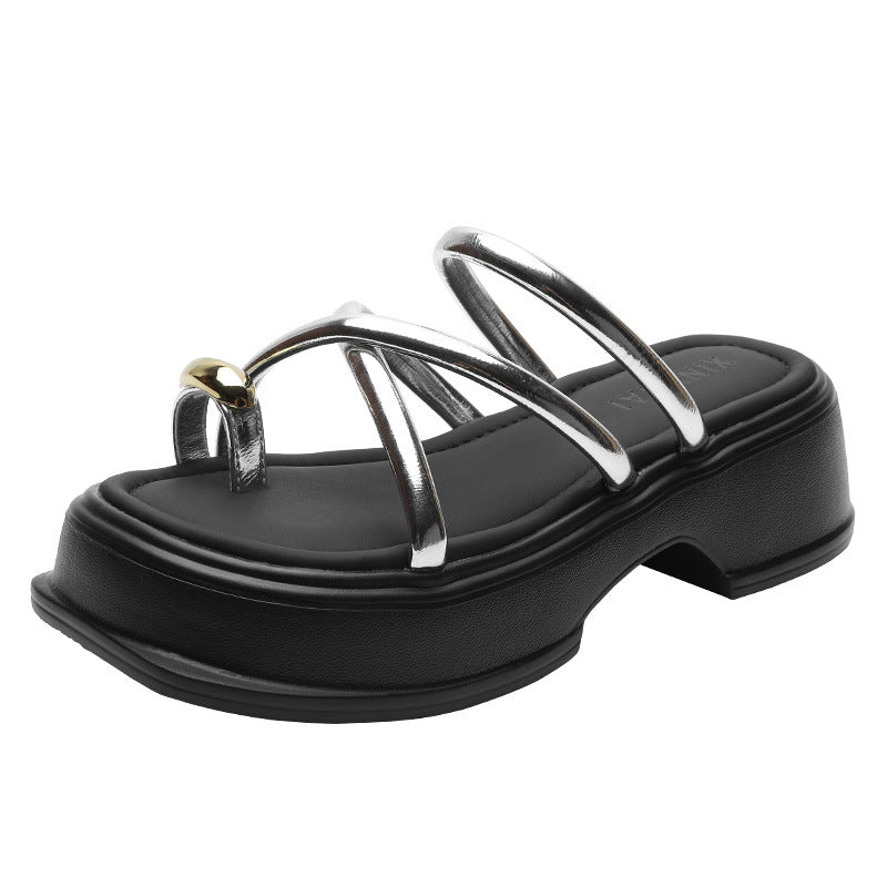 Women's Sier High-grade Platform Summer Flip-flops Outdoor Sandals
