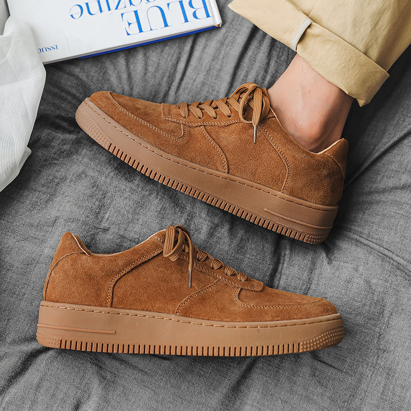Men's Retro Tooling Suede Genuine Board Sports Sneakers
