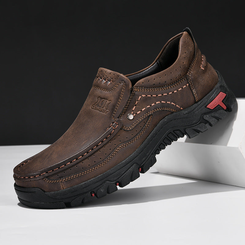 Men's Large Size Breathable Latex Insole Casual Shoes