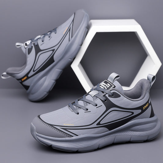 Men's Plus Size Running Fashion Sports Green Sneakers