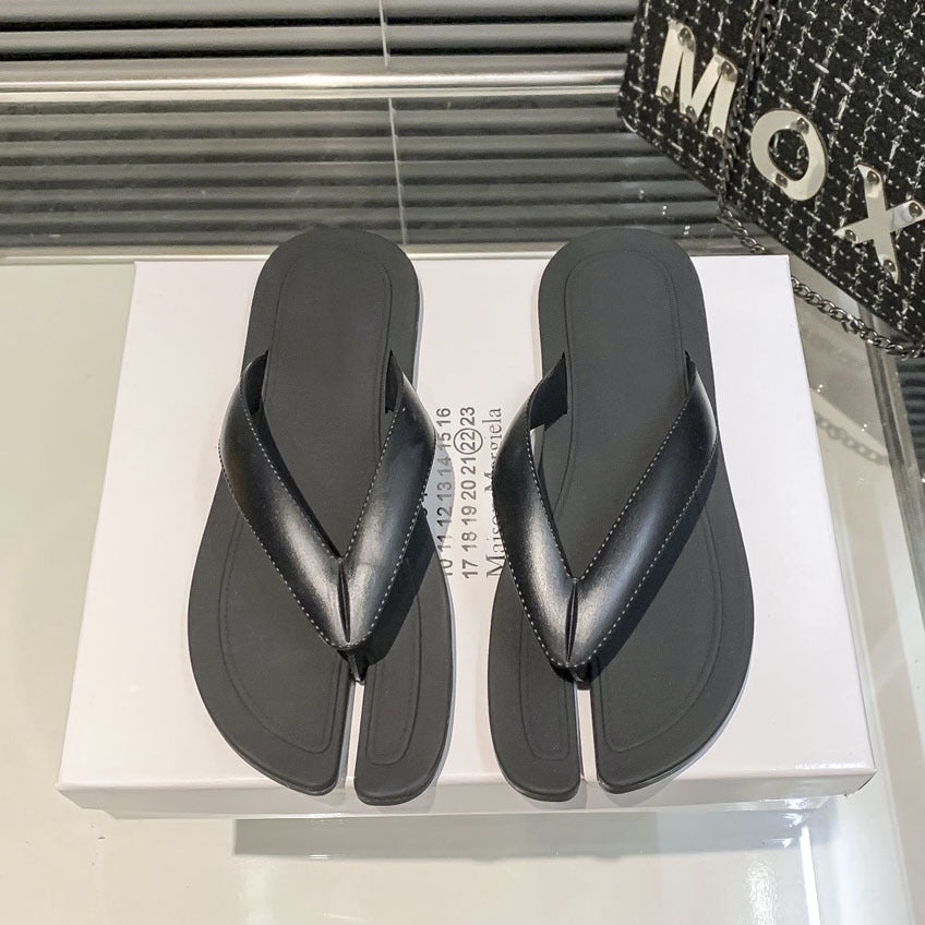 Women's Summer Fashion Couple Flat Open Finger Sandals