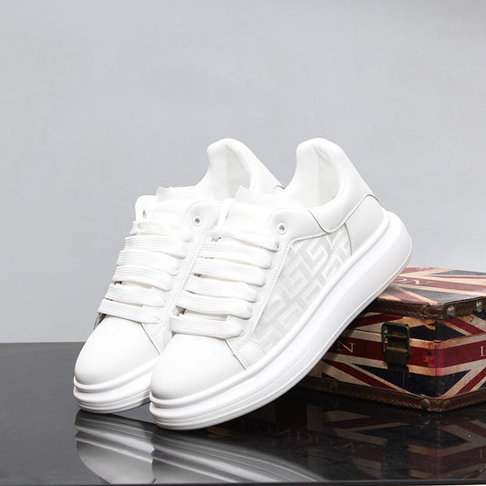Women's & Men's Mcqueen Genuine Thick-soled Summer Versatile Breathable Single Casual Shoes