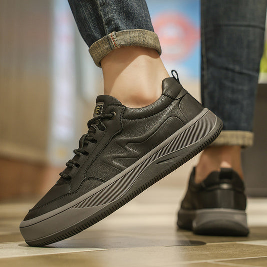 Men's Spring Platform Tide Fashion Breathable Casual Shoes