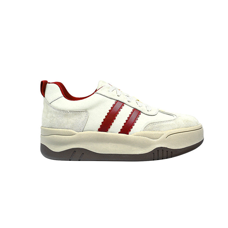 Women's Early Spring Invisible Inner Height Increasing Sports Moral Training Casual Shoes
