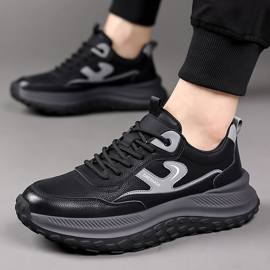 Men's Summer Dad Platform Height Increasing Breathable Sneakers