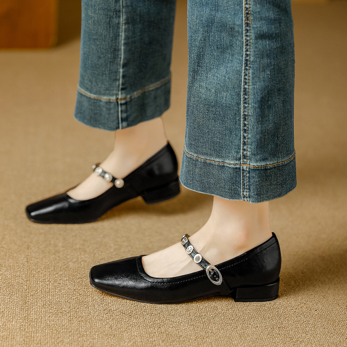 Women's Jane Autumn Dress Beautiful Not Tired Feet Commuting Women's Fashion Shoes