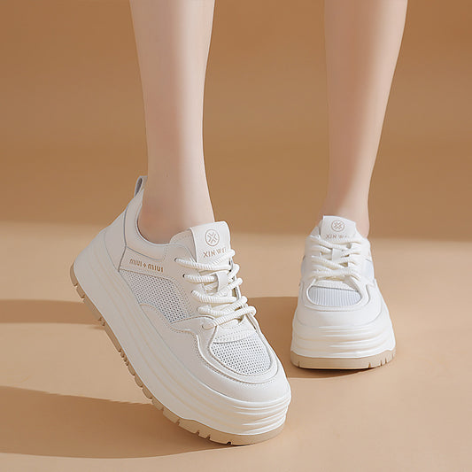 Women's Lightweight Foam Bottom White Summer Ladies Casual Shoes