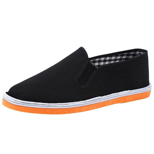 Men's Thick Tendon Bottom Old Cloth Breathable Canvas Shoes