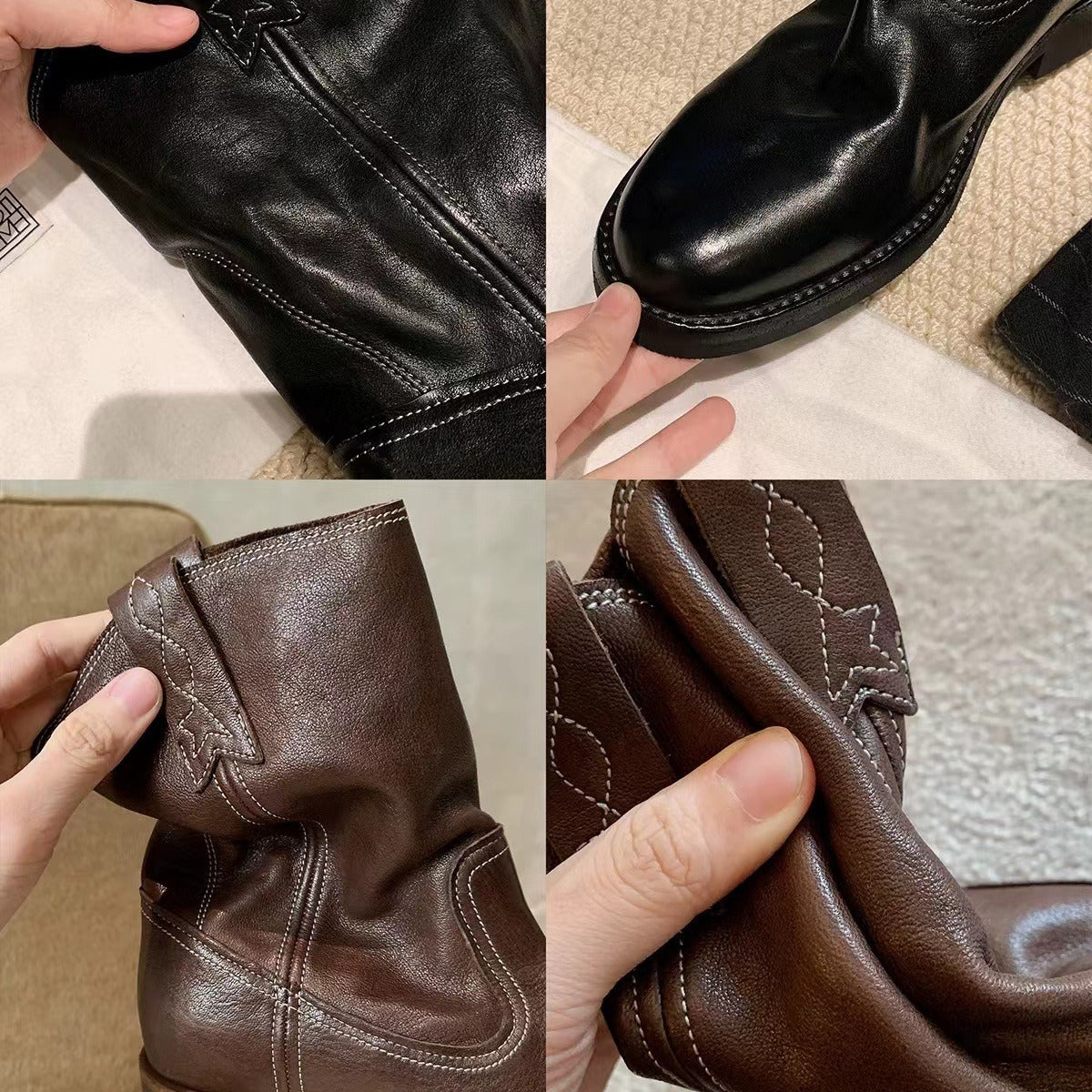 Women's Highway Horse V Cut Chunky Short Boots