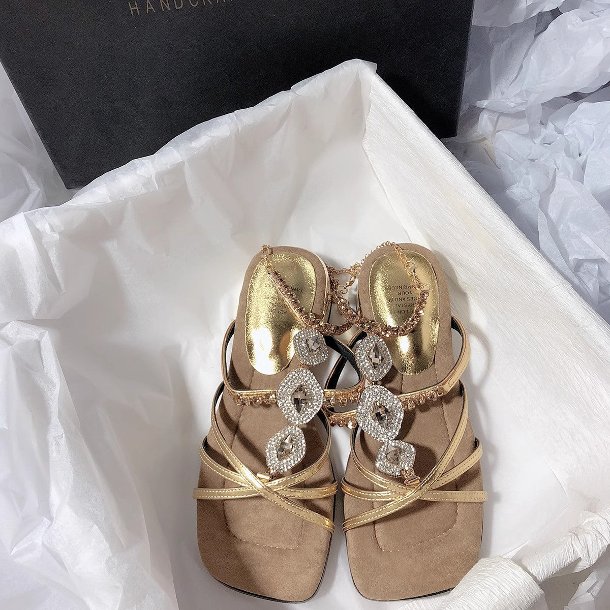 Style Fairy White Summer Outer Wear Heels