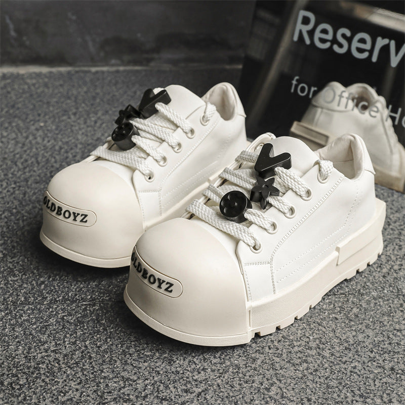 Men's Trendy Niche Thick-soled High Street Fashion Genuine Sneakers