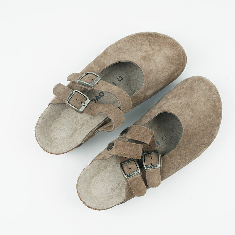 Women's Summer Mary Jane Comfortable Walking Two-way Women's Shoes