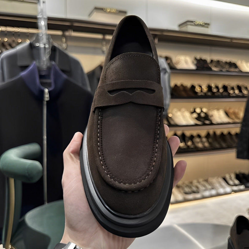 Men's Low Cut Business Formal Breathable Round Head Loafers