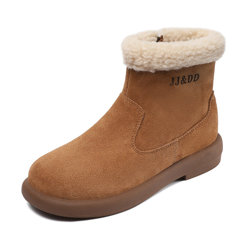 Women's Genuine Cotton Plus Veet Thick Northeast Snow Boots