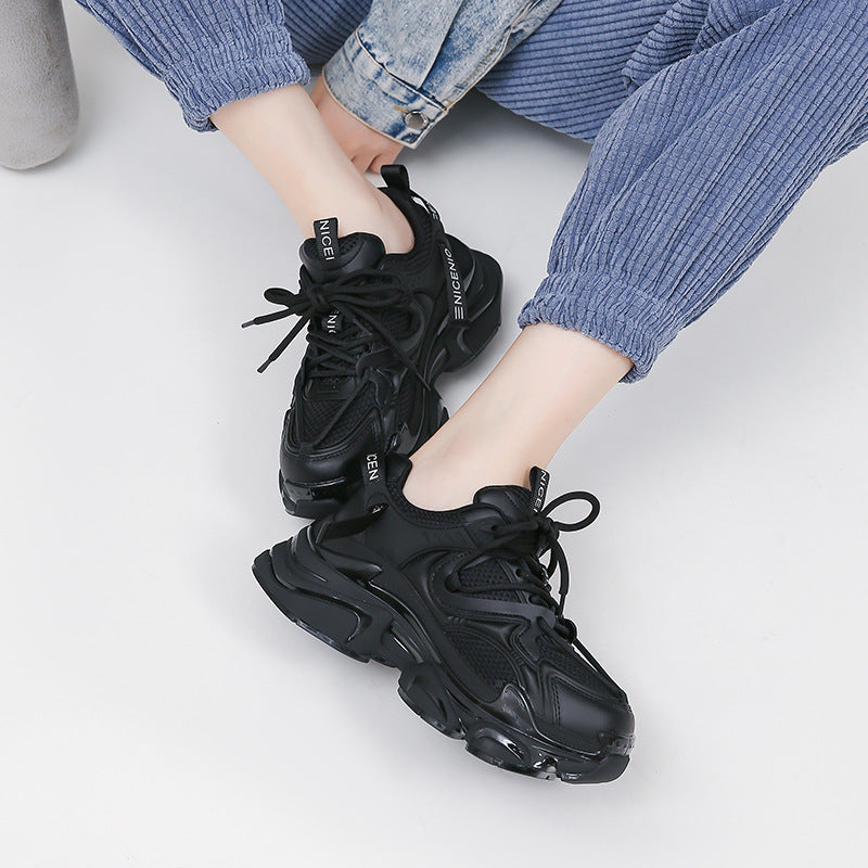 Women's & Men's Spring Platform Dad Adult Strap Heightened Men's Shoes