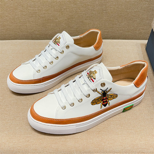 Women's & Men's High Version Embroidery Quality Board Little Sneakers