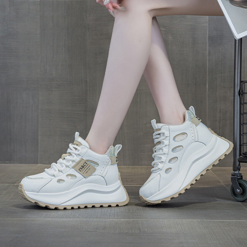 Women's Classic Popular Authentic Platform Sports Leather Shoes