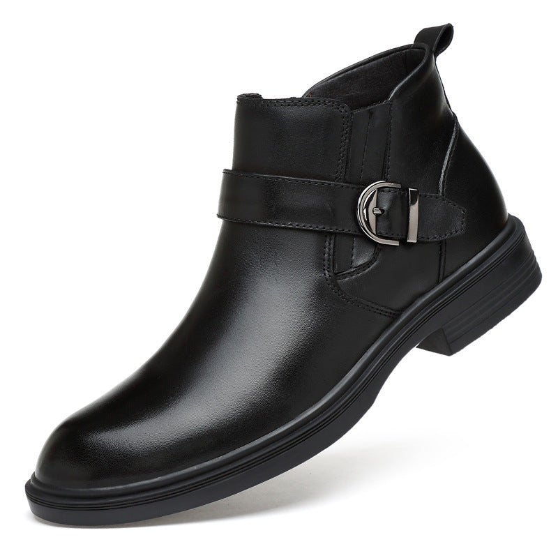Men's Fashion With Veet Plus Size Ankle Boots