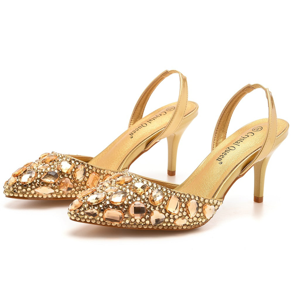 Stiletto Plus Size Wedding Bridal Party Heels