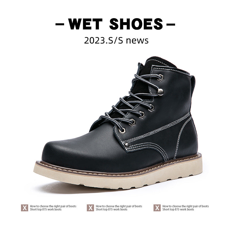 Men's Lion Eagle Dell Oversized Code Vintage Boots